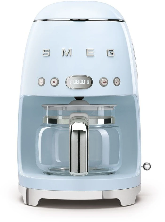Smeg DCF02PBUK Drip Filter Coffee Machine - Pastel Blue